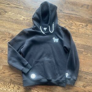 GOAT USA unisex OG WG hooded sweatshirt hoodie black adult small